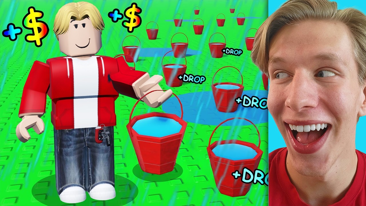 Tjäna MILJONER genom att samla VATTEN i Roblox..