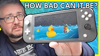 Switch LITE with WATER Damage | Can I FIX It?