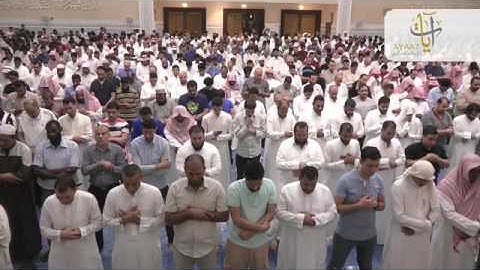 وعنت الوجوه تلاوة خاشعة بكى منها المصلين تراويح الليلة 21 رمضان 1438 الشيخ ناصر القطامي YouTube