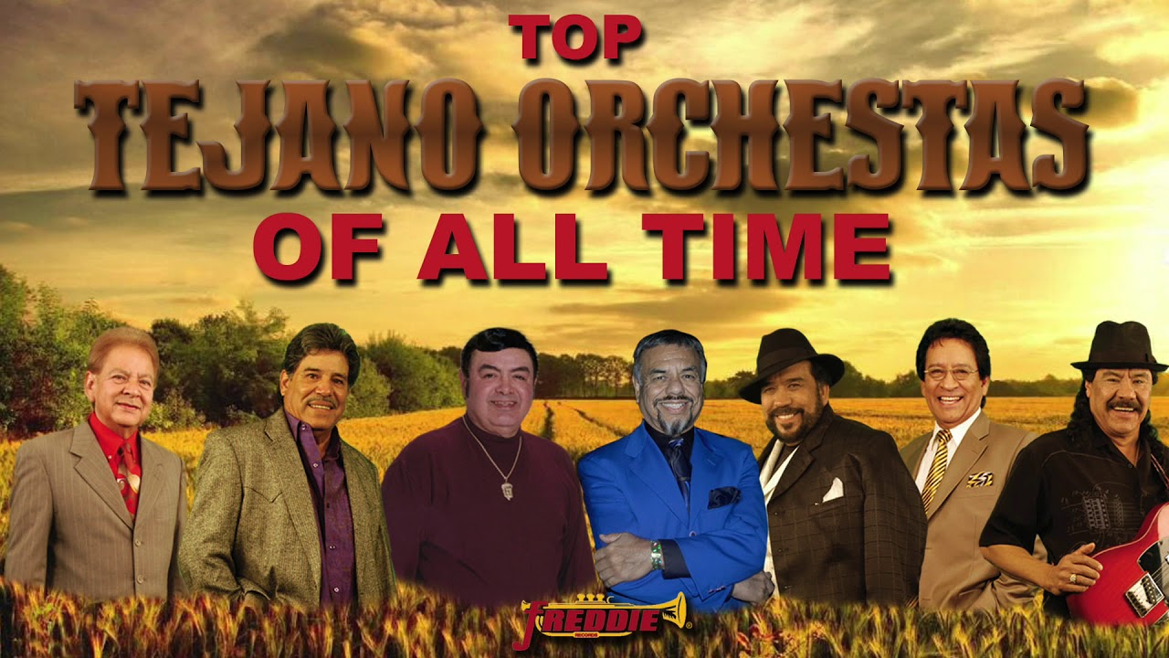 Top Tejano Orchestas Freddie, Little Joe, Sunny, Guti, Joe Bravo