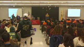 award ceremony of 2019 NJIT Science Olympiad