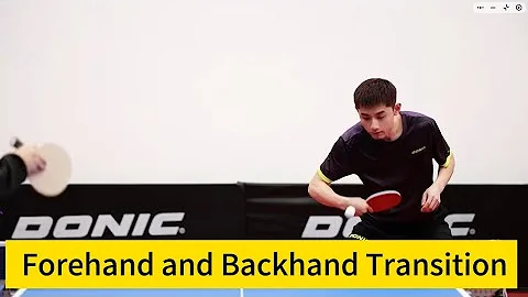 2025 Latest Zhang Jike Tuition 9: Forehand and Backhand Transition