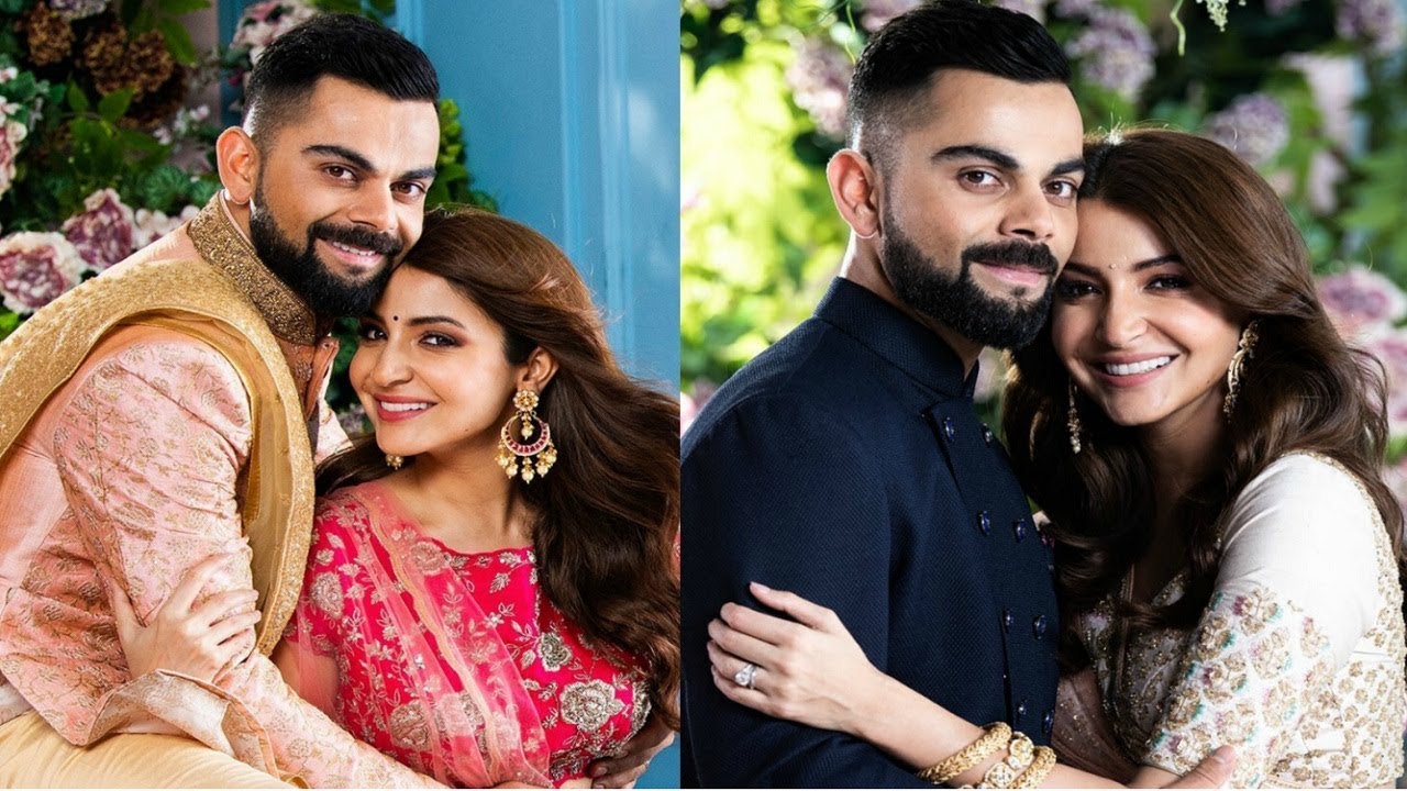  Download  Anushka Sharma Virat Kohli Celebrating Their 