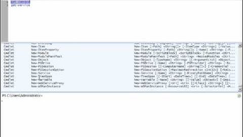 Windows Server 2008 R2 Quick Look #3 - PowerShell V2