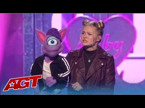  Darci Lynne, 15, Is BACK On America's Got Talent Indroduces Her NEW Puppet Friend Who Can RAP!