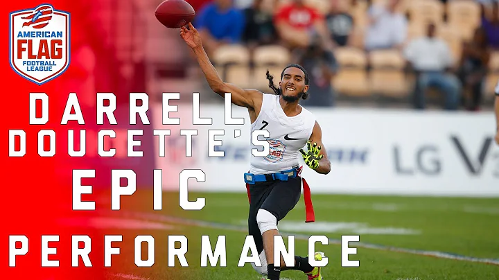 Mike Vick 2.0? Darrell Doucette's Epic Flag Football Performance! | NFL