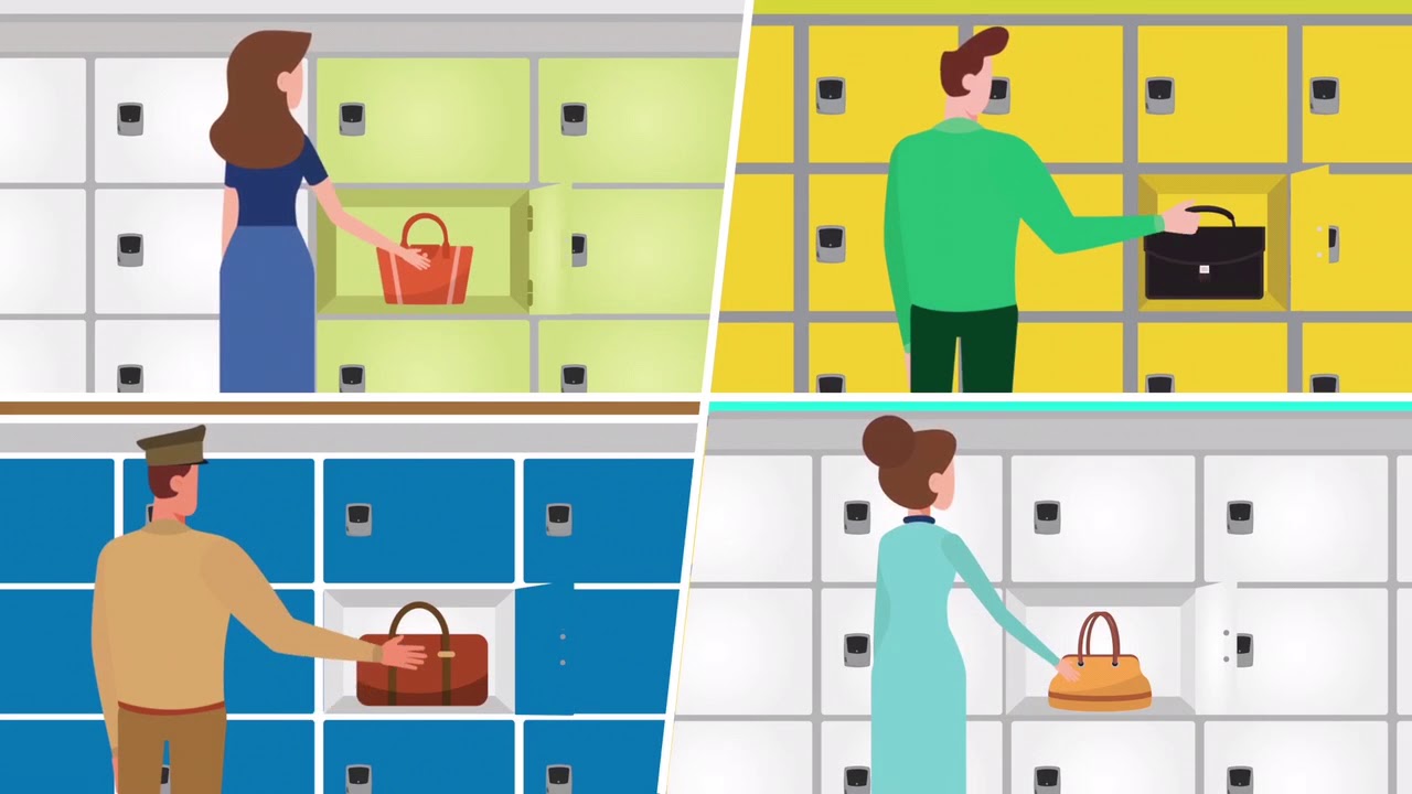 eLocker - Hot Locker Intelligent Locker systems explainer - YouTube