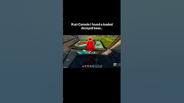 Rust Console I found a loaded decayed base…#shorts #rust #rustconsole