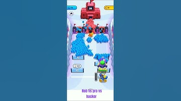 nob vs pro vs hacker max level Mob Control game #gaming #vairalshort #supportme #Mob Control 100k(31