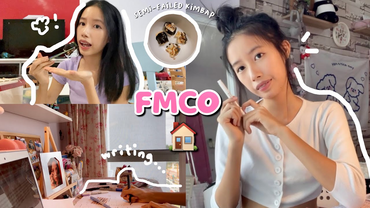 highschool diaries | FMCO #1 🏡 : scrapbooking, shopee haul, study vlog