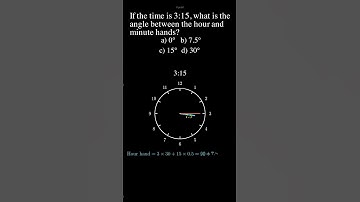 Math Olympiad Class 5 | Clock Angle Problem | SOF IMO
