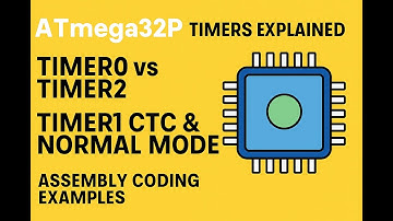 ALMP: ATmega32P:Timer0 vs Timer2, Timer1 in CTC & Normal Mode with Assembly Examples W11D2- F25-NMSU
