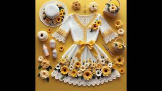 Complete Crochet Dress (Ideas) For Girls// #Crocheting #Crochetinspiration