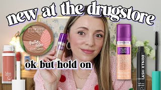 TRY ON: New Drugstore Makeup 2024  *SO* many dupes!!