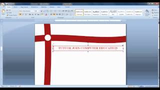 Create Cover Page In Microsoft Office Word Tamil