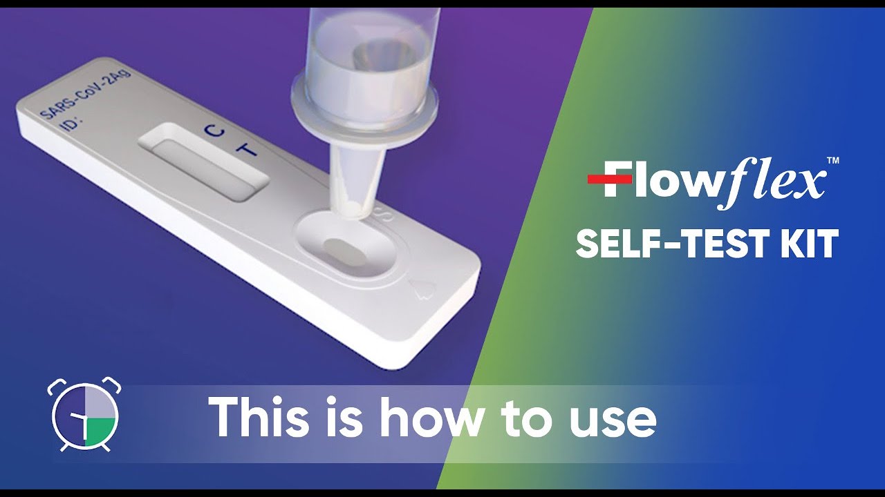 How to Use Flowflex Antigen Self Test at Home Operating instructions