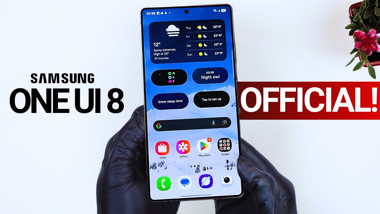 Ilustrasi antarmuka One UI 8 pada Galaxy S25 Ultra dengan fitur AI baru