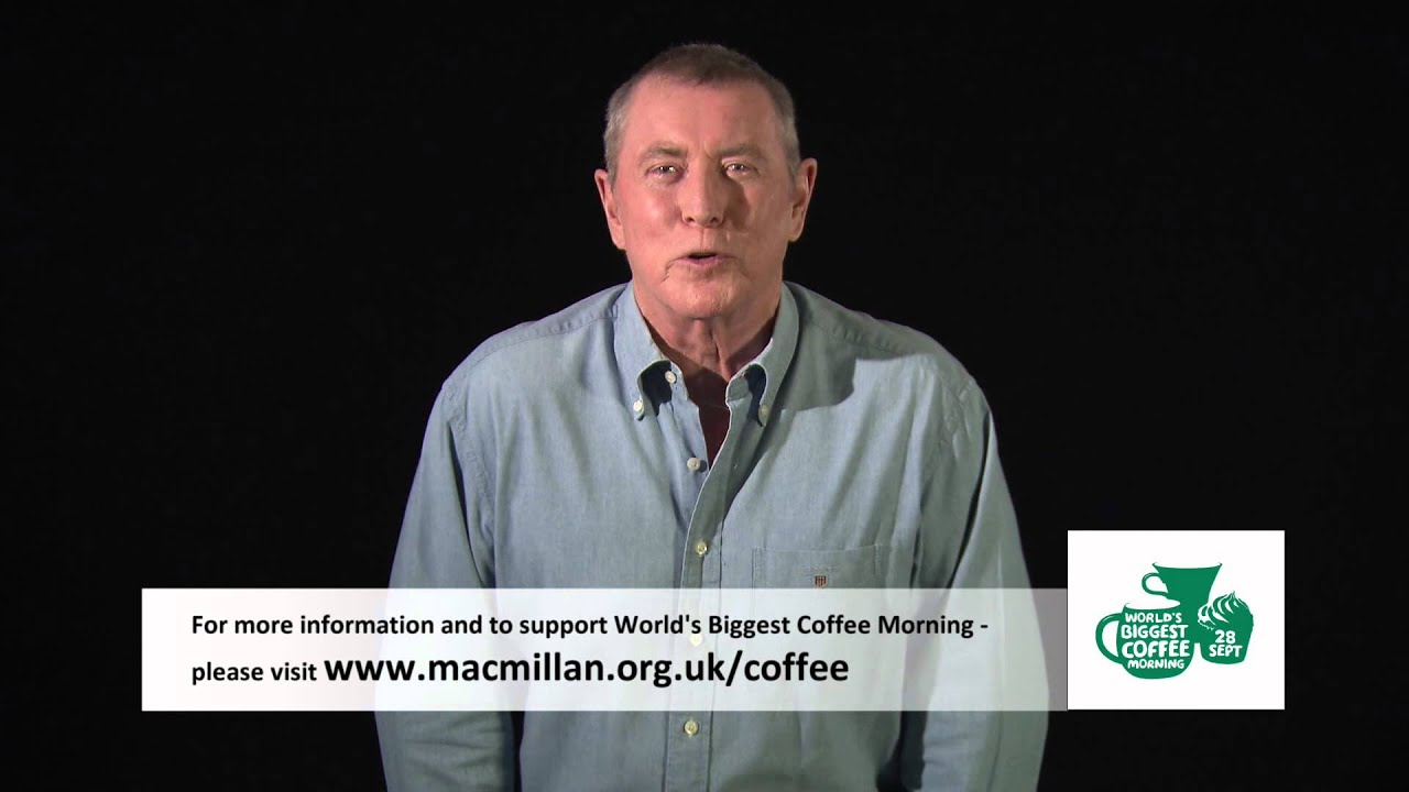 John Nettles invites you to World's Biggest Coffee Morning
