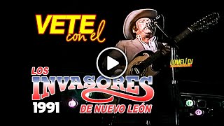 Video thumbnail of "1991 - VETE CON EL - Invasores de Nuevo Leon - Lalo Mora Javier Rios -"