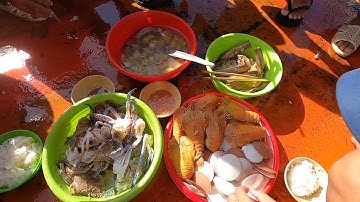 Anh Ngư Phủ #48 | Bữa Cơm Trên Ghe Đạm Bạc Của Ngư Dân Cào Đôi