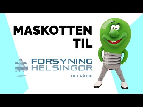 Maskotten til Forsyning Helsingør