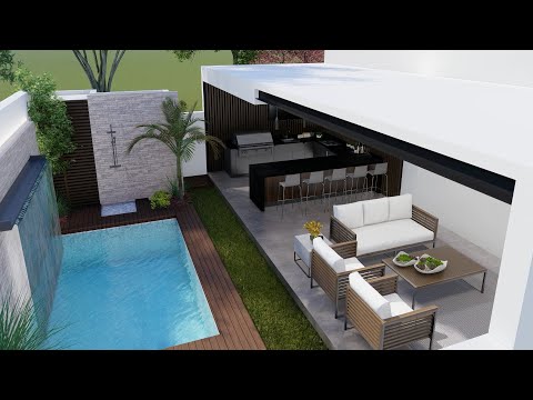 Video: Concepto de casa compacta diseñada para servir como una extensión