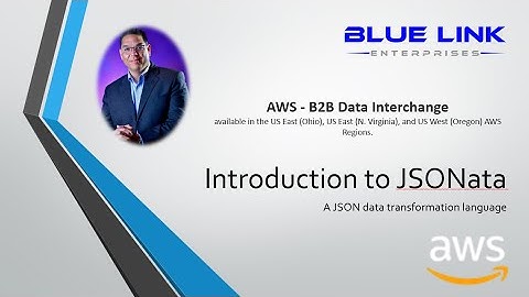 AWS B2B Data Interchange - JSONata Data Mapping