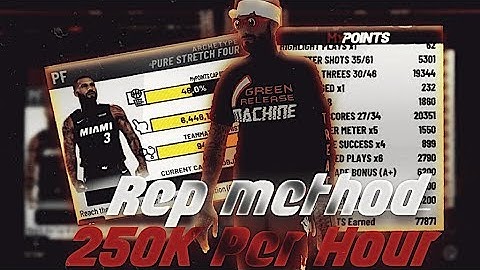 2K19 HOW TO REP UP FAST AFTER PATCH 250K+ REP IN UNDER AN HOUR ALL ARCHETYPES  REP UP EXTREMELY FAST