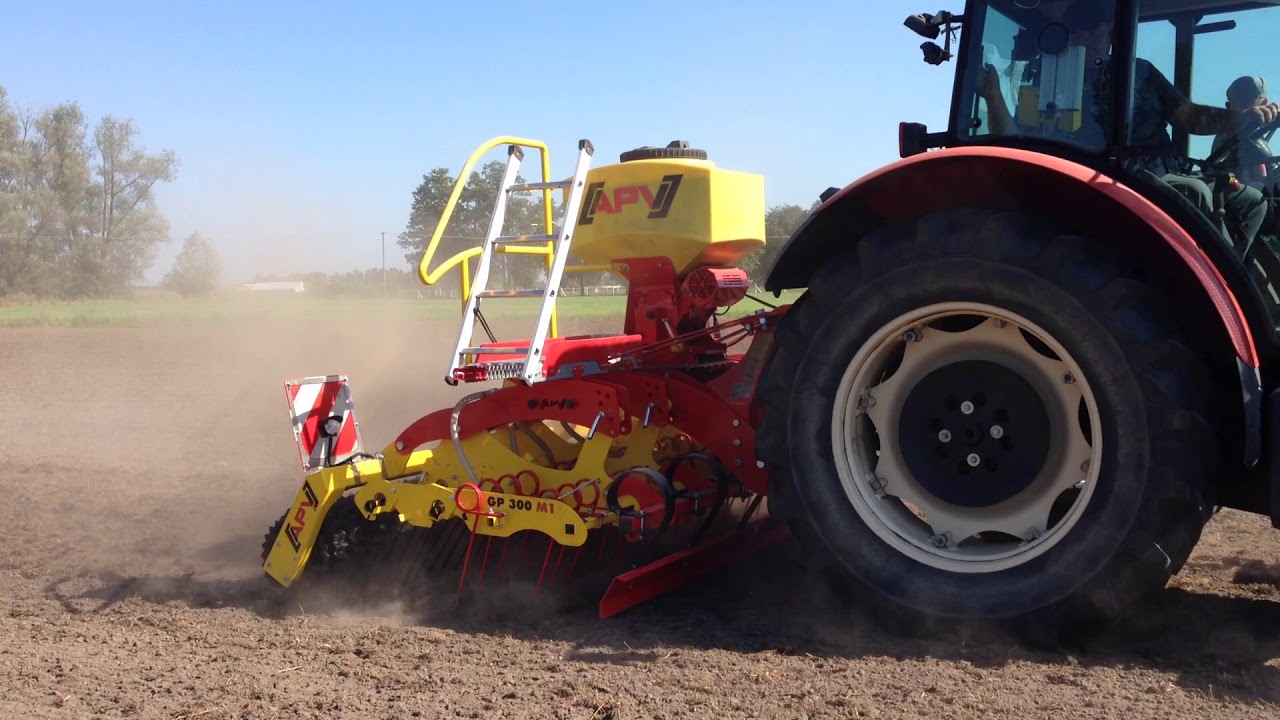 Agregat do użytków zielonych GP 300 M1, uruchomienie w Olszówce APV