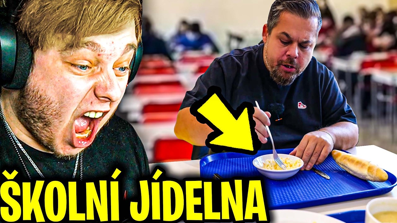 ZKUSIL ŠKOLNÍ JÍDELNU... BYL TO ŠOK!