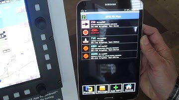GRT Remote App for Android: Entering Flight Plans
