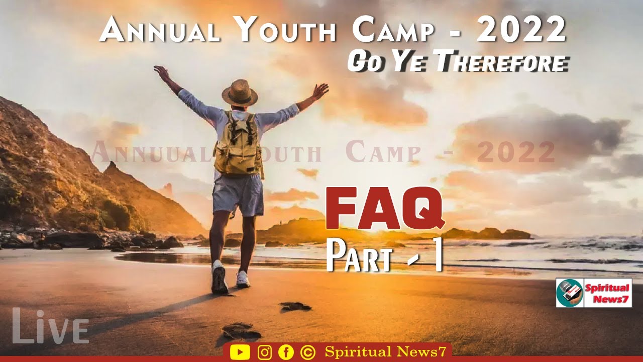 TPM Annual Youth Camp 2022 Faq Part1 Live The Pentecostal Mission - YouTube