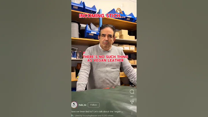 Vegan Leather DOESN'T EXIST! #veganleather #vegan