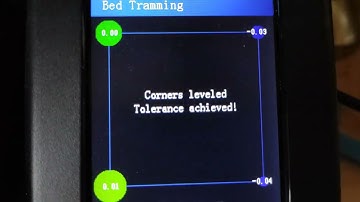 Bed tramming wizard on Ender 3v2 using mriscoc
