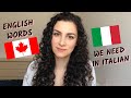 English Words We Need in Italian