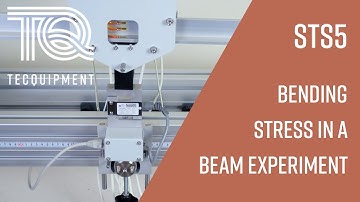 Bending Stress in a Beam Experiment STS5 - Next Generation Structures - TecQuipment