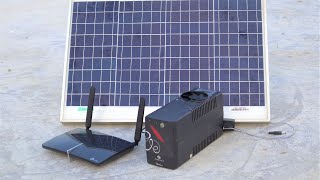 Convert old UPS into SOLAR Generator