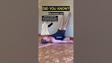 Thumbnail of One of the easiest ways to lower your heart rate!  #restorativeyoga #yogabenefits #lymphaticdrainage