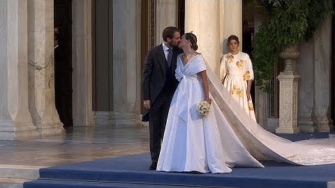 Mariage royal : le fils cadet de l'ex-roi de Grèce a épousé la fille d'un milliardaire