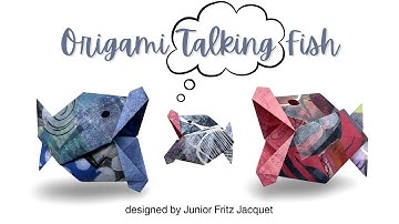 Origami Talking Fish