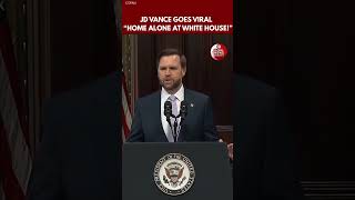 JD Vance Jokes He Feels Like “Home Alone” When Trump Leaves the White House
