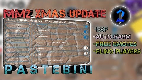 MM2 XMAS UPDATE SCRIPT🎄🎅🏻 | Hydrogen - Fluxus - Delta - Arceus x - Codex Executor