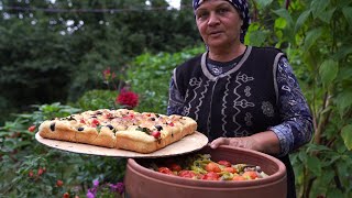 Делаем Хлеб с Оливками и Бугламу из Баранины