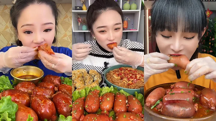 Spicy Chinese Food Eating Mukbang 중국 음식 먹방 매운 중국 음식 Asmr Eating Sounds Chinese food 