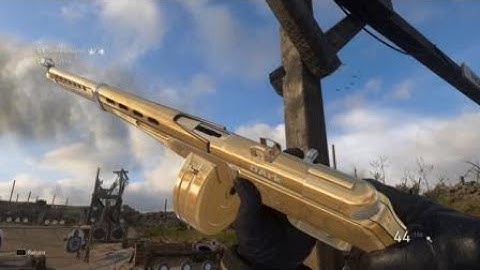 Call of Duty®: WWII _ COD WWII _ PPSH Gold Camo Done _ The Snake II heroic Variant