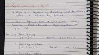 AI Lec 18 || Regular Expressions ( RE ) | Finite State Automata ( FSA ) | NLP | AI | Book_&_talks