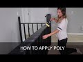 How to Apply Polycrylic and Polyurethane (Like a PRO!)