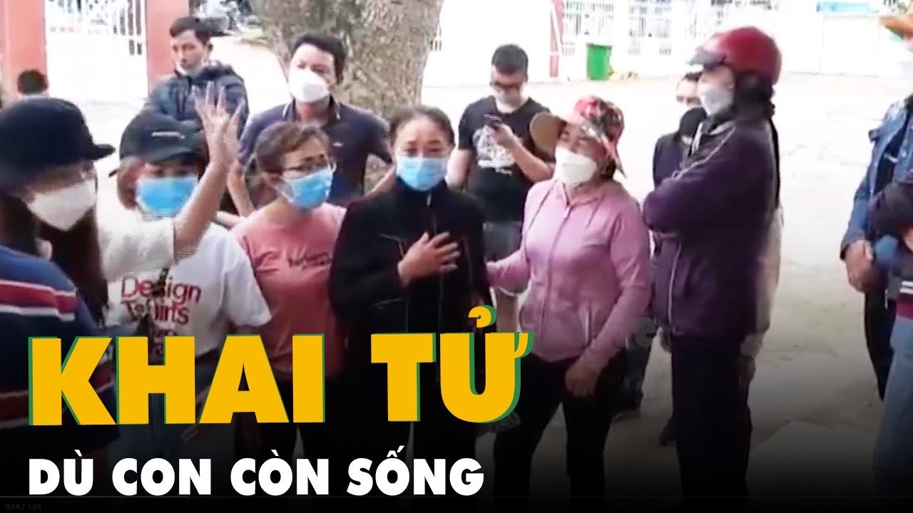 Vụ mẹ ruột khai tử con còn sống, người thân đến phường... - youtube
