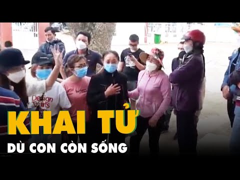 Video Vụ mẹ ruột khai tử con còn sống, người thân đến phường... - youtube
