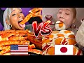AMERICAN VS JAPANESE MUKBANG
